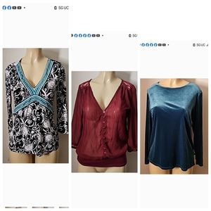 Size small blouses bundle